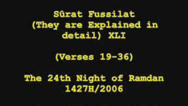 Surat Fussilat 41:19-36